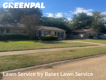 Backyard Mowing in Bossier City, 71112, Lawn Maintenance by Bates Lawn Service, work completed in Nov , 2025