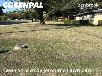 Lawn Mowing Servicein Benbrook,76126,Lawn Mowing by Jeronimo Lawn Care , work completed in Nov , 2025