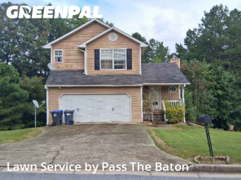 Yard Upkeep in Sugar Hill, 30518, Lawn Management by Pass The Baton, work completed in Nov , 2025