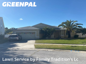 Lawn Care Servicein Riverview,33569,Yard Mowing by Family Tradition’s Lc, work completed in Feb , 2026