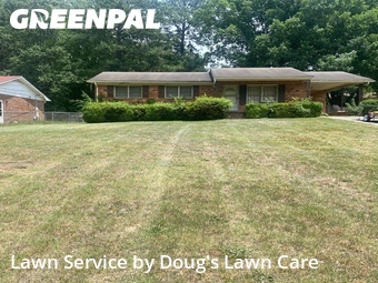 Lawn mowed in Henderson, 27537