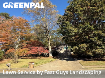 Yard Cutting in Acworth, 30102, Lawn Services by Fast Guys Landscaping, work completed in Dec , 2025