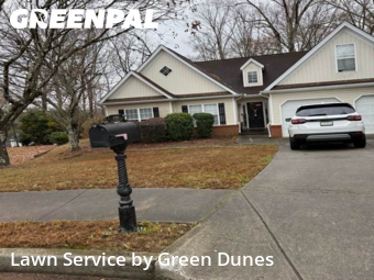 Front Yard Mowing in Sugar Hill, 30518, Lawn Cutting by Green Dunes , work completed in Dec , 2025