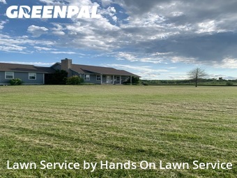 Grass Cutin Lawrence,66047,Lawn Cut by Hands On Lawn Service, work completed in Dec , 2025