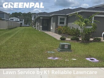 Lawn Carein Clermont,34714,Yard Cutting by K1 Reliable Lawncare, work completed in Jun , 2026