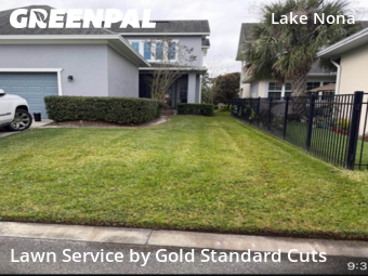 Lawn Servicein Orlando,32827,Grass Cut by Gold Standard Cuts , work completed in Jan , 2026