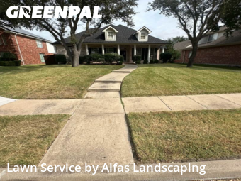 Lawn Care Servicein The Colony,75056,Lawn Mow by Alfas Landscaping, work completed in Nov , 2025