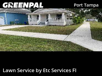 Modern Landscaping In Tampa,33616,Landscapers by Etc Services Fl, work completed in Dec , 2025