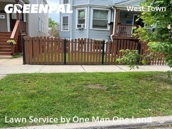 Lawn Carein Chicago,60618,Lawn Cut by One Man One Land , work completed in Jun , 2026