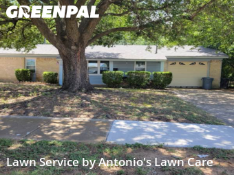 Grass Cutin Euless,76039,Lawn Mowing Service by Antonio's Lawn Care, work completed in Dec , 2025