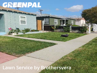 Work completed by professional-lawn-care-service-in-Compton-CA