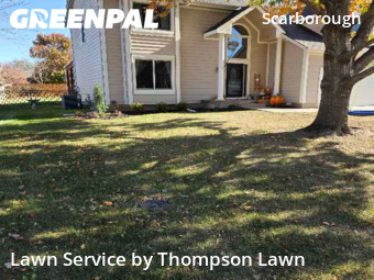 Front Yard Mowing in Olathe, 66062, Yard Mowing by Thompson Lawn, work completed in Dec , 2025