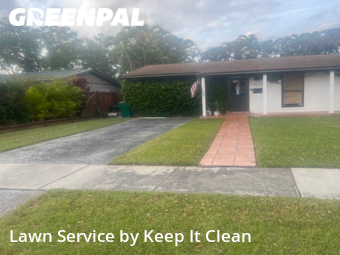 Lawn Cuttingin Palmetto Bay,33157,Lawn Care Service by Keep It Clean, work completed in Nov , 2025