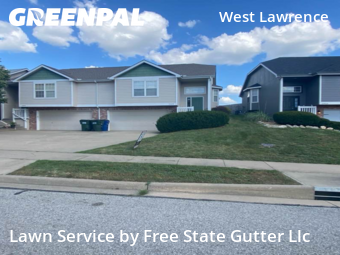 Lawn Carein Lawrence,66047,Yard Mowing by Free State Gutter Llc, work completed in Dec , 2025
