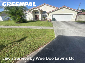 Lawn Care in Boca Raton, 33487, Grass Cutting by Wee Doo Lawns Llc, work completed in Dec , 2025