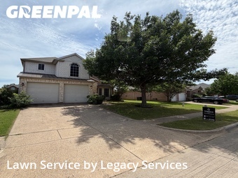 Yard Cuttingin Grand Prairie,75054,Lawn Cut by Legacy Services, work completed in Jun , 2026