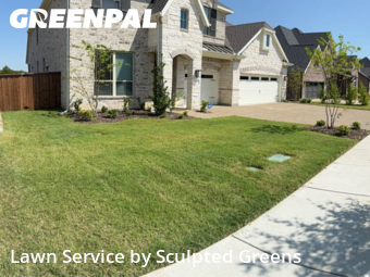 Yard Mowingin Wylie,75098,Grass Cut by Sculpted Greens , work completed in Nov , 2025