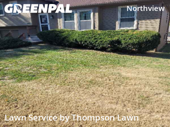 Yard Mowingin Olathe,66061,Yard Mowing by Thompson Lawn, work completed in Feb , 2026