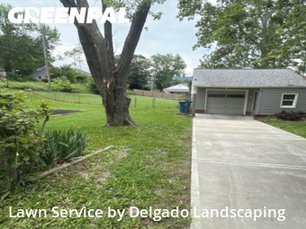 Yard Cutting in Avondale, 64117, Grass Cutting by Delgado Landscaping, work completed in Dec , 2025
