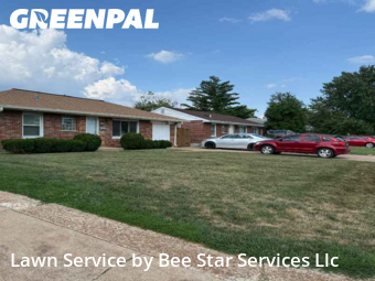 Yard Cuttingin Affton,63123,Grass Cutting by Bee Star Services Llc, work completed in Feb , 2026