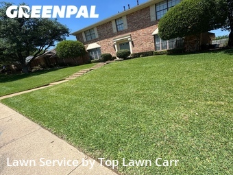 Yard Mowingin Grapevine,76051,Lawn Care by Top Lawn Carr, work completed in Jun , 2026