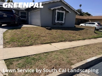 Lawn mowing work completed in Lemon Grove, CA