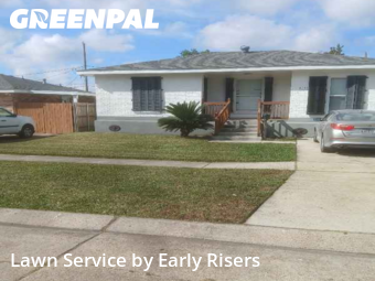 Mowing Services in Kenner, 70065, Backyard Mowing by Early Risers, work completed in Dec , 2025