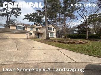 Lawn Servicein The Woodlands,77382,Lawn Cut by V.A. Landscaping, work completed in Dec , 2025
