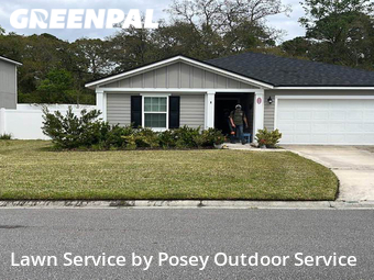 Grass Cut nearby St. Augustine, FL, 