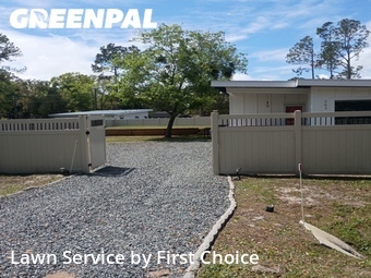 Grass Cut nearby St. Augustine, FL, 