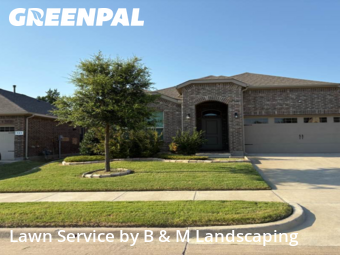 Lawn Care in Glenn Heights, 75154, Yard Mowing by B & M Landscaping, work completed in Nov , 2025