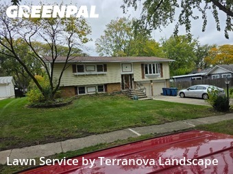 Grass Cutting in Downers Grove, 60516, Yard Management by Terranova Landscape, work completed in Nov , 2025