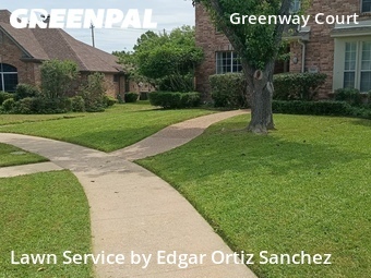 Yard Cuttingin Plano,75075,Lawn Mow by Edgar Ortiz Sanchez, work completed in Jun , 2026