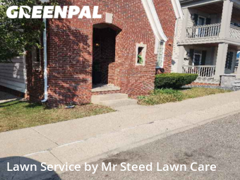 Weekly Mowing in Auburn Hills, 48326, Lawn Maintenance by Mr Steed Lawn Care, work completed in Dec , 2025