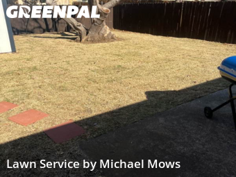 Lawn Mowin Flower Mound,75028,Lawn Service by Michael Mows, work completed in Feb , 2026
