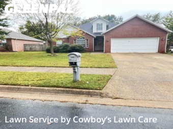 Yard Grooming in Bentonville, 72712, Weed Trimming by Cowboy’s Lawn Care, work completed in Dec , 2025