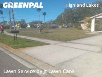 Grass Cutin Palm Harbor,34684,Grass Cutting by Jt Lawn Care, work completed in Feb , 2026