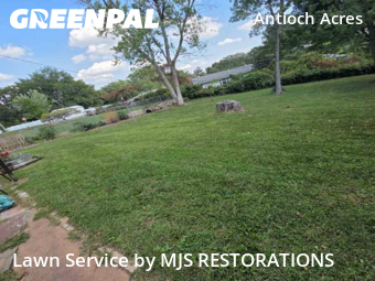 Yard Mowingin Kansas City,64117,Lawn Care Service by MJS RESTORATIONS, work completed in Feb , 2026