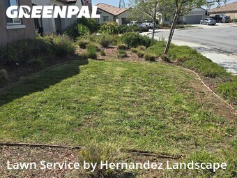Lawn mowed in Beaumont, 92223