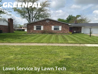 Yard Cutting in Trotwood, 45426, Grass Services by Lawn Tech, work completed in Oct , 2025