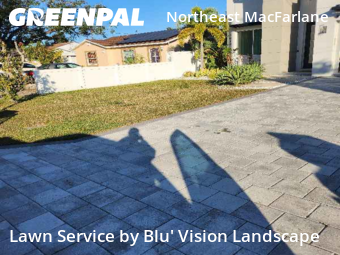 Lawn Mowing Servicein Tampa,33607,Yard Mowing by Blu' Vision Landscape, work completed in Dec , 2025
