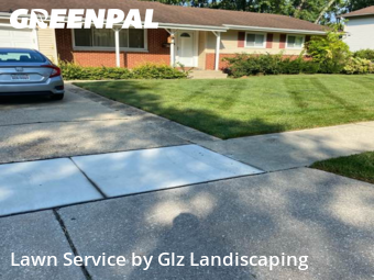 Grass Cutin Palatine,60074,Grass Cutting by Glz Landiscaping, work completed in Oct , 2025