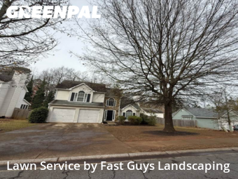 Backyard Mowing in Acworth, 30101, Yard Grooming by Fast Guys Landscaping, work completed in Dec , 2025