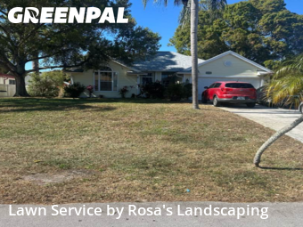 Lawn mowed in Port St. Lucie, 34953