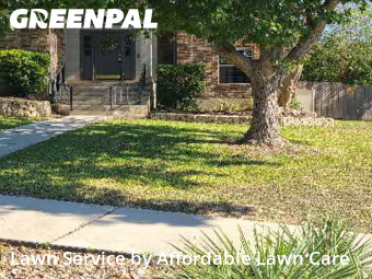 Lawn Mowing Servicein New Braunfels,78130,Lawn Mowing Service by Affordable Lawn Care, work completed in Dec , 2025