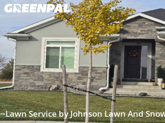 Front Yard Mowing in Lincoln, 68516, Yard Cutting by Johnson Lawn And Snow, work completed in Nov , 2025