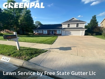 Lawn Cutin Lawrence,66047,Lawn Cutting by Free State Gutter Llc, work completed in Jun , 2026