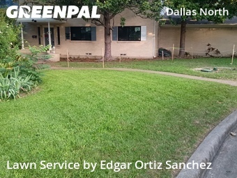 Lawn Cutin Plano,75075,Lawn Mowing by Edgar Ortiz Sanchez, work completed in Jul , 2026