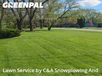 Lawn Mowin Arlington Heights,60004,Lawn Cut by C&A Snowplowing And , work completed in Jul , 2026