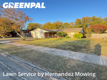 Yard Cutting in Keller, 76248, Yard Mowing by Hernandez Mowing, work completed in 15 Nov, 2025 
